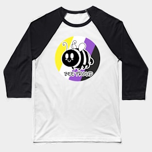 Bee Proud Non-Binary Baseball T-Shirt